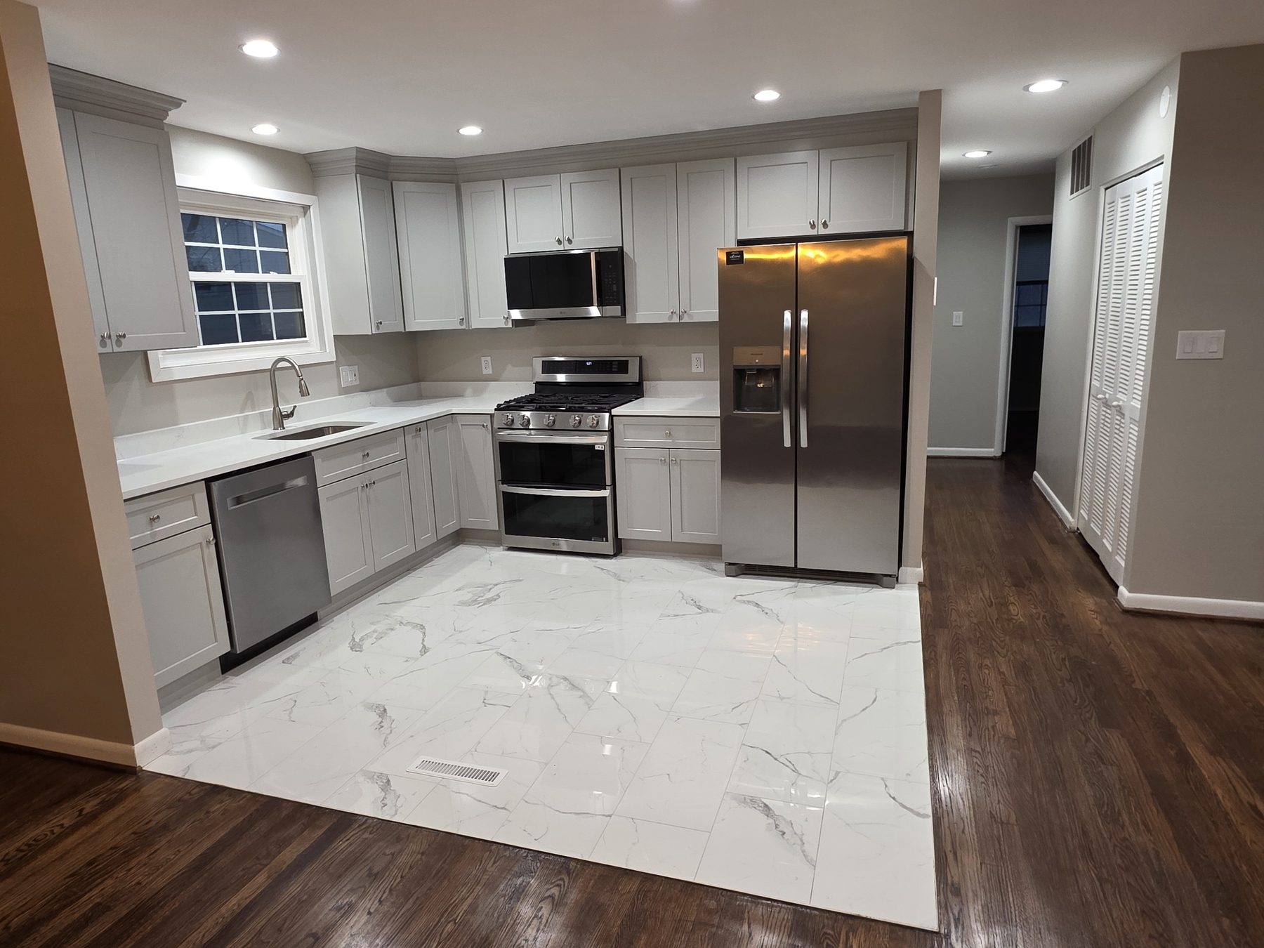 Completed kitchen and interior renovation work by Esteban Contracting
